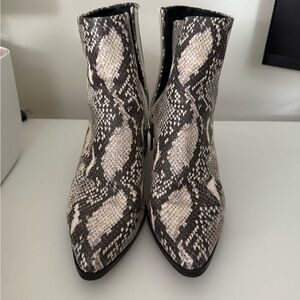 Madden Girl Snakeskin Booties